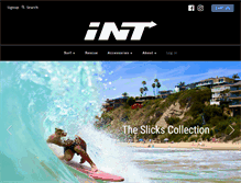 Tablet Screenshot of intsoftboards.com